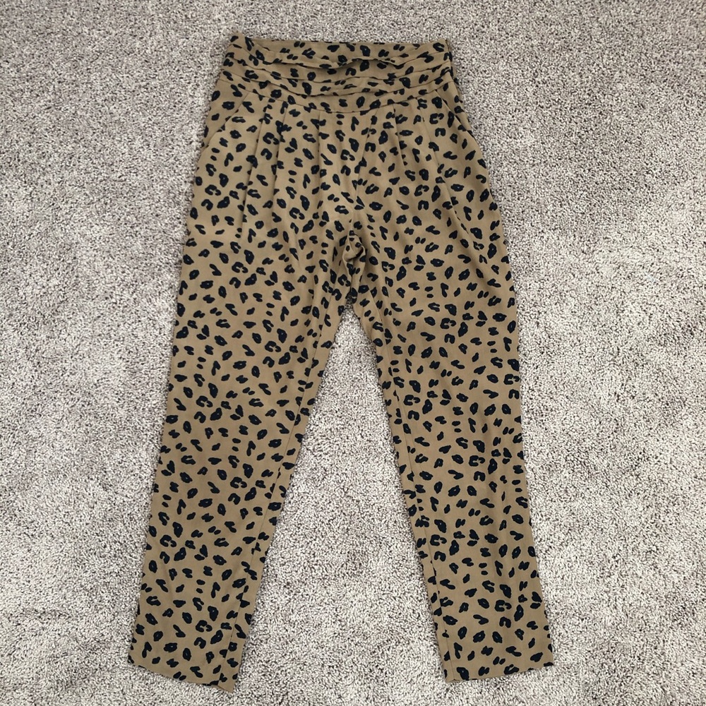 Animal Print Pants